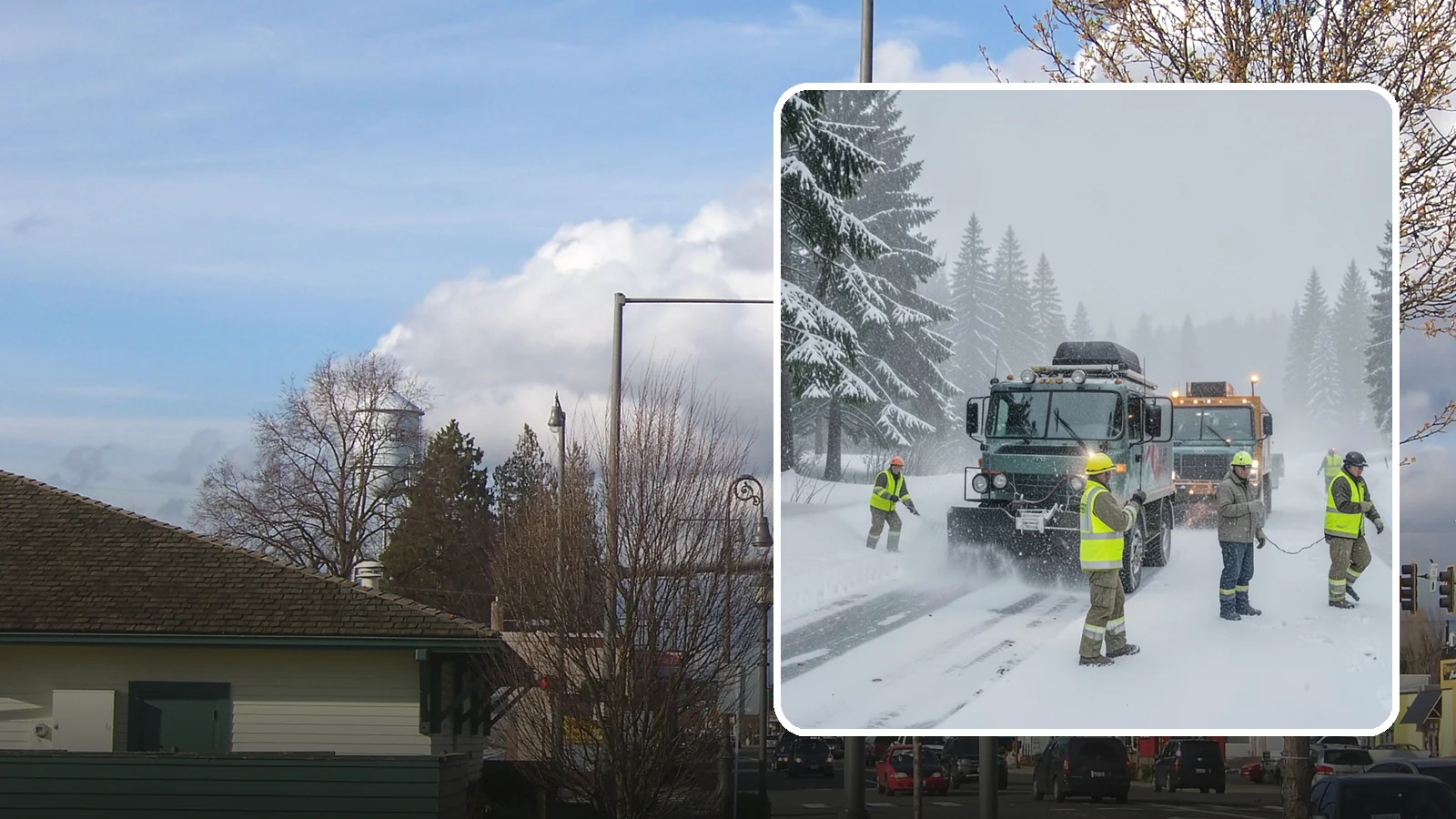 Emergency Snow Response in Marysville, Snohomish County, WA - Our emergency snow response gets a crew to your property fast when an unexpected snowfall catches Western Washington off guard.