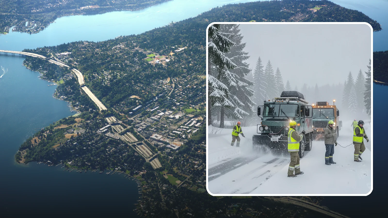Emergency Snow Response in Mercer Island, King County, WA - Our emergency snow response gets a crew to your property fast when an unexpected snowfall catches Western Washington off guard.