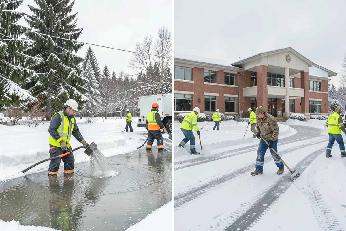 Emergency Snow Response in Mercer Island, King County, WA - Take your call and confirm location and priority areas