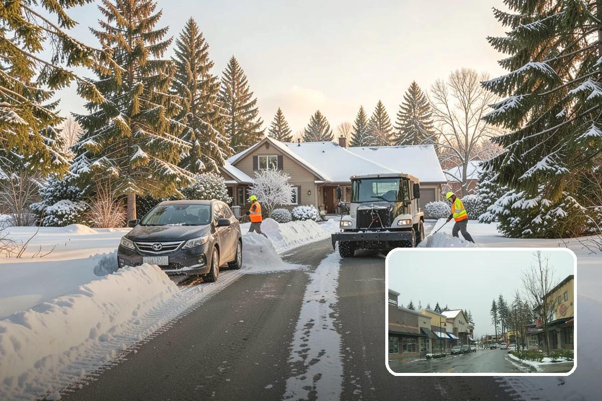 Emergency Snow Response in Mill Creek, Snohomish County, WA - Rapid dispatch to urgent situations