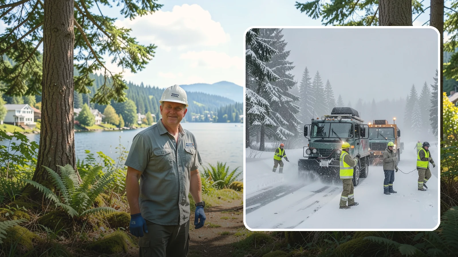 Emergency Snow Response in Milton, King County, WA - Our emergency snow response gets a crew to your property fast when an unexpected snowfall catches Western Washington off guard.