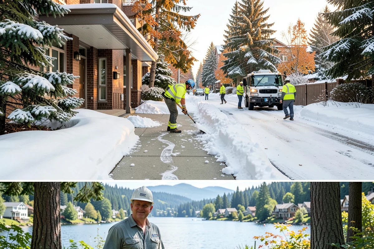 Emergency Snow Response in Milton, King County, WA - Emergency calls spike during sudden lowland snow events, most often between December and February.