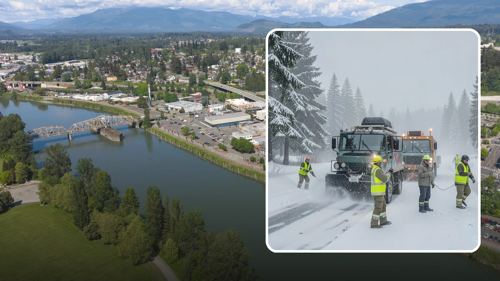 Emergency Snow Response in Mount Vernon, Skagit County, WA - Our emergency snow response gets a crew to your property fast when an unexpected snowfall catches Western Washington off guard.