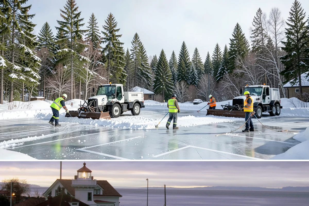 Emergency Snow Response in Mukilteo, Snohomish County, WA - Emergency calls spike during sudden lowland snow events, most often between December and February.