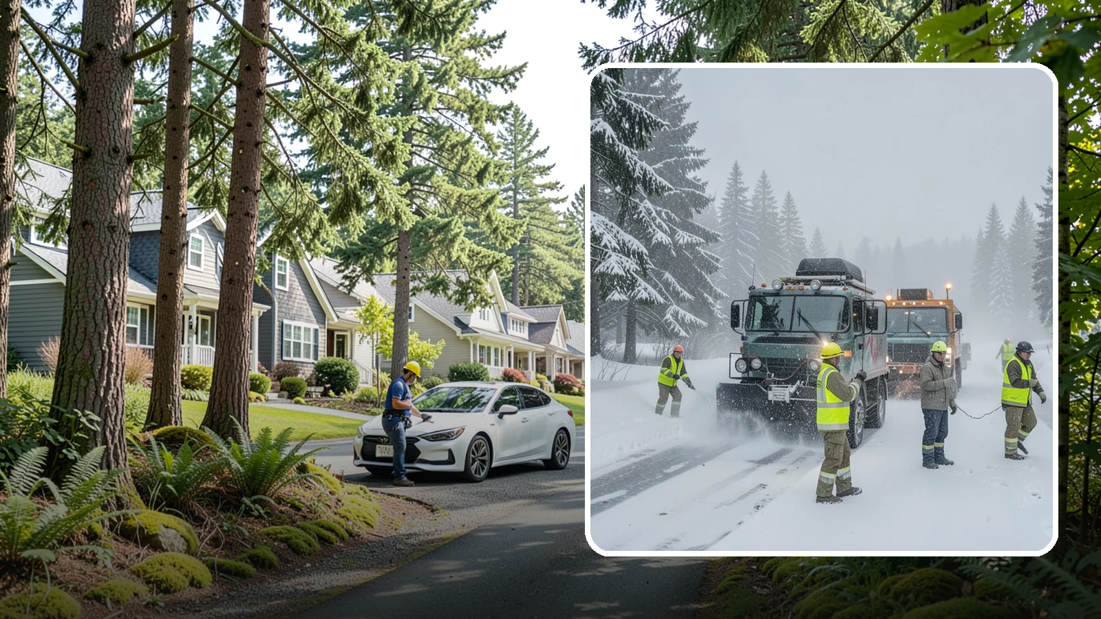 Emergency Snow Response in Normandy Park, King County, WA - Our emergency snow response gets a crew to your property fast when an unexpected snowfall catches Western Washington off guard.