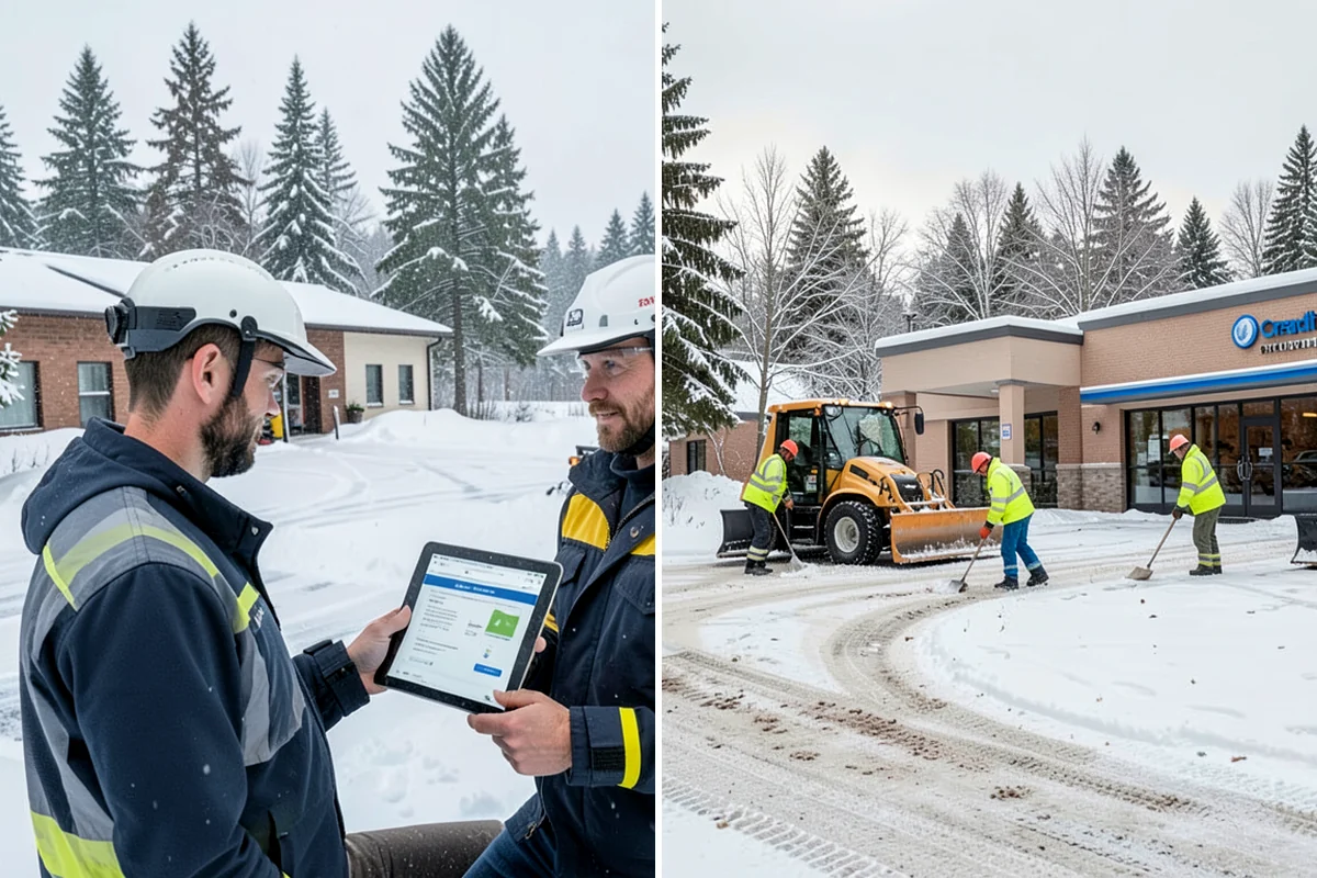 Emergency Snow Response in Normandy Park, King County, WA - Take your call and confirm location and priority areas
