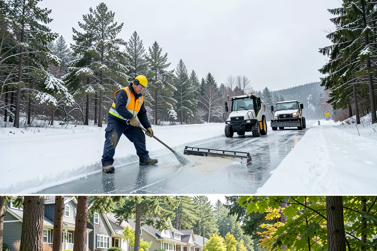 Emergency Snow Response in Normandy Park, King County, WA - Emergency calls spike during sudden lowland snow events, most often between December and February.