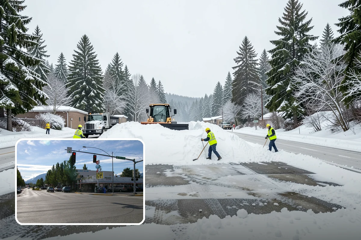 Emergency Snow Response in North Bend, King County, WA - Rapid dispatch to urgent situations