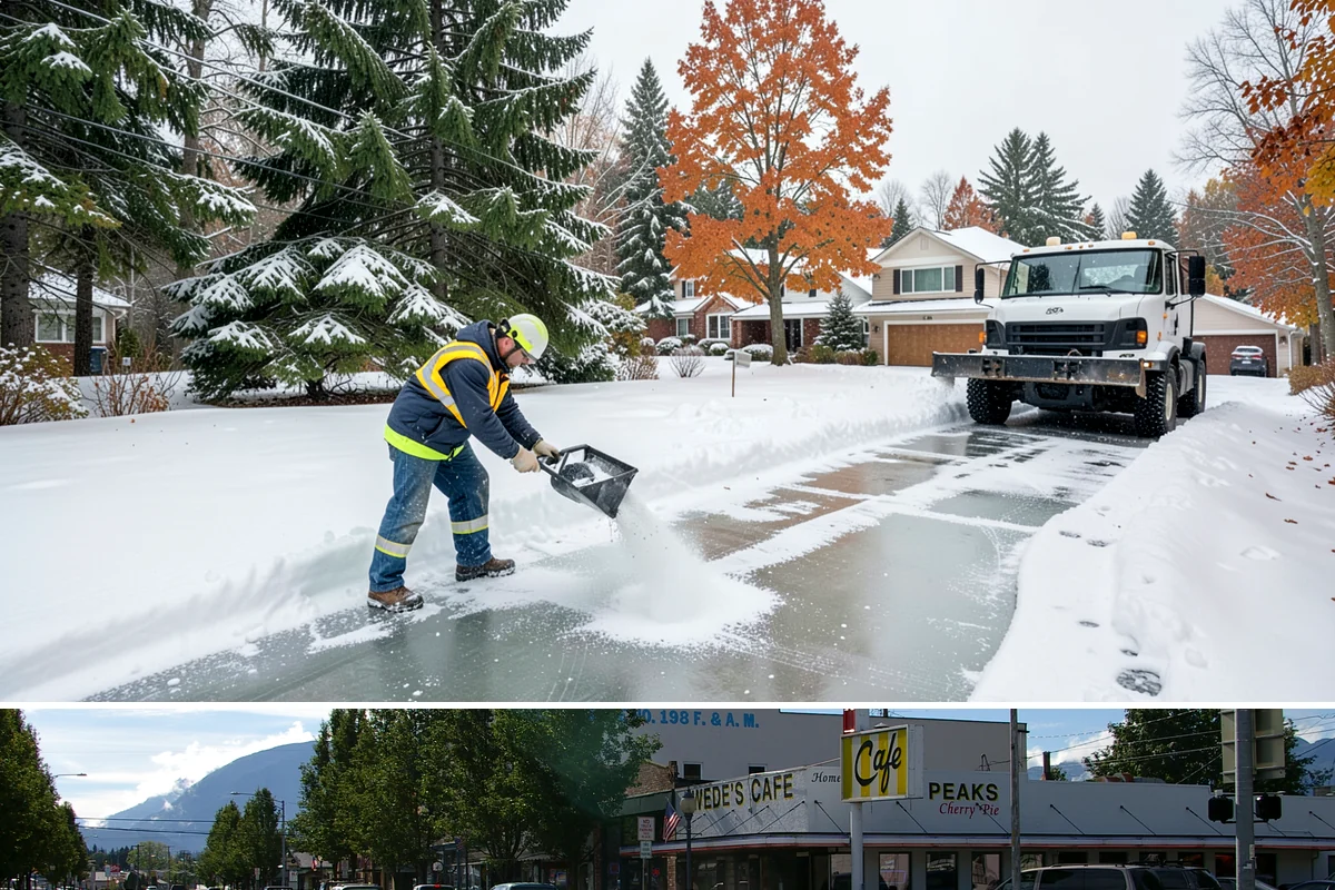 Emergency Snow Response in North Bend, King County, WA - Emergency calls spike during sudden lowland snow events, most often between December and February.
