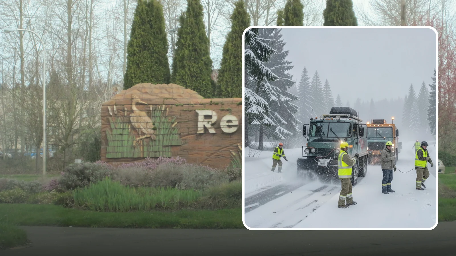Emergency Snow Response in Renton, King County, WA - Our emergency snow response gets a crew to your property fast when an unexpected snowfall catches Western Washington off guard.