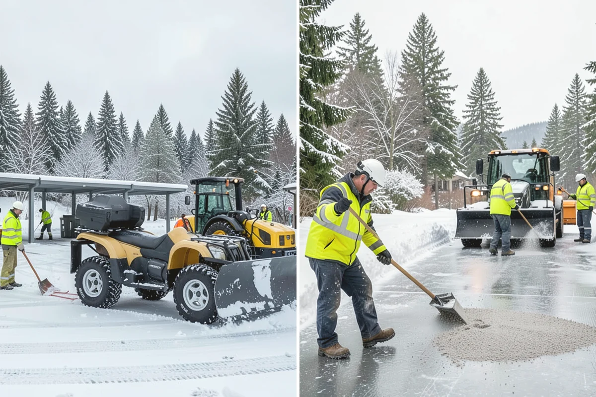 Emergency Snow Response in Ruston, Pierce County, WA - Take your call and confirm location and priority areas