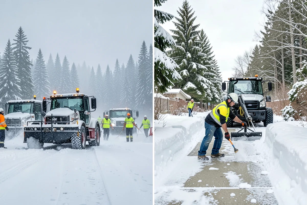 Emergency Snow Response in SeaTac, King County, WA - Take your call and confirm location and priority areas