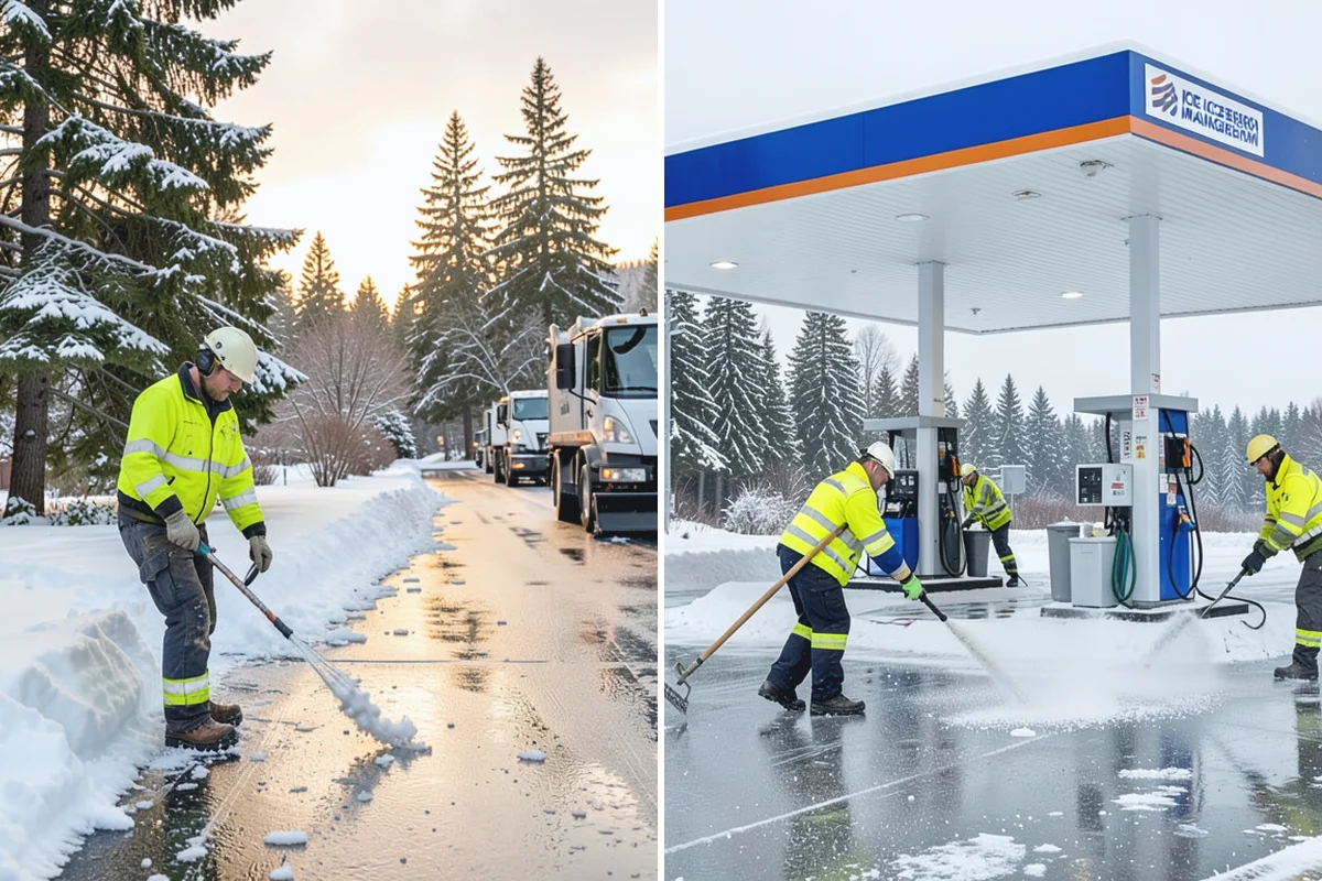 Emergency Snow Response in South Prairie, Pierce County, WA - Take your call and confirm location and priority areas