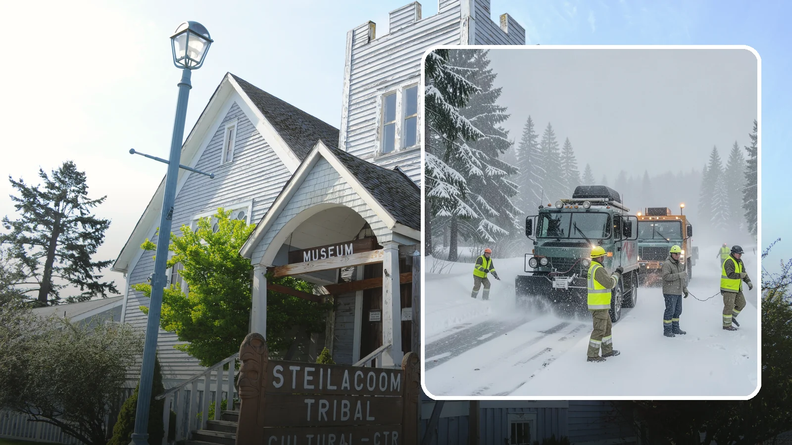 Emergency Snow Response in Steilacoom, Pierce County, WA - Our emergency snow response gets a crew to your property fast when an unexpected snowfall catches Western Washington off guard.
