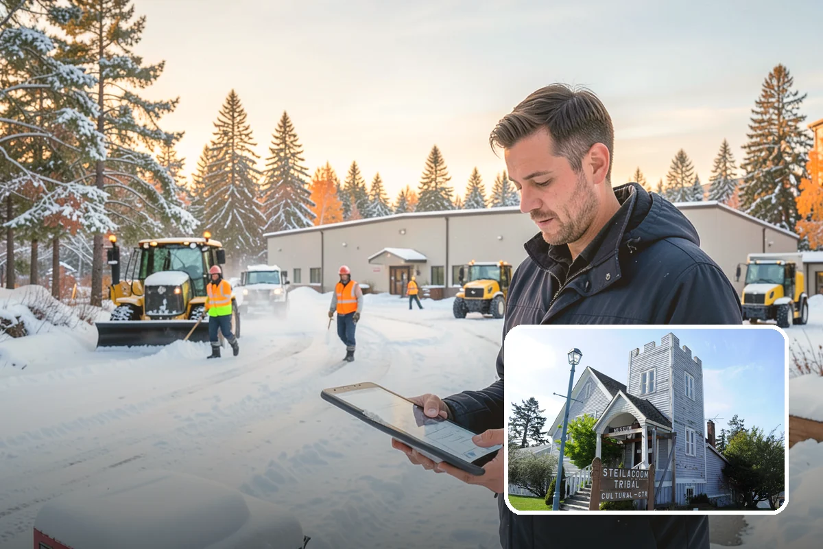 Emergency Snow Response in Steilacoom, Pierce County, WA - Rapid dispatch to urgent situations