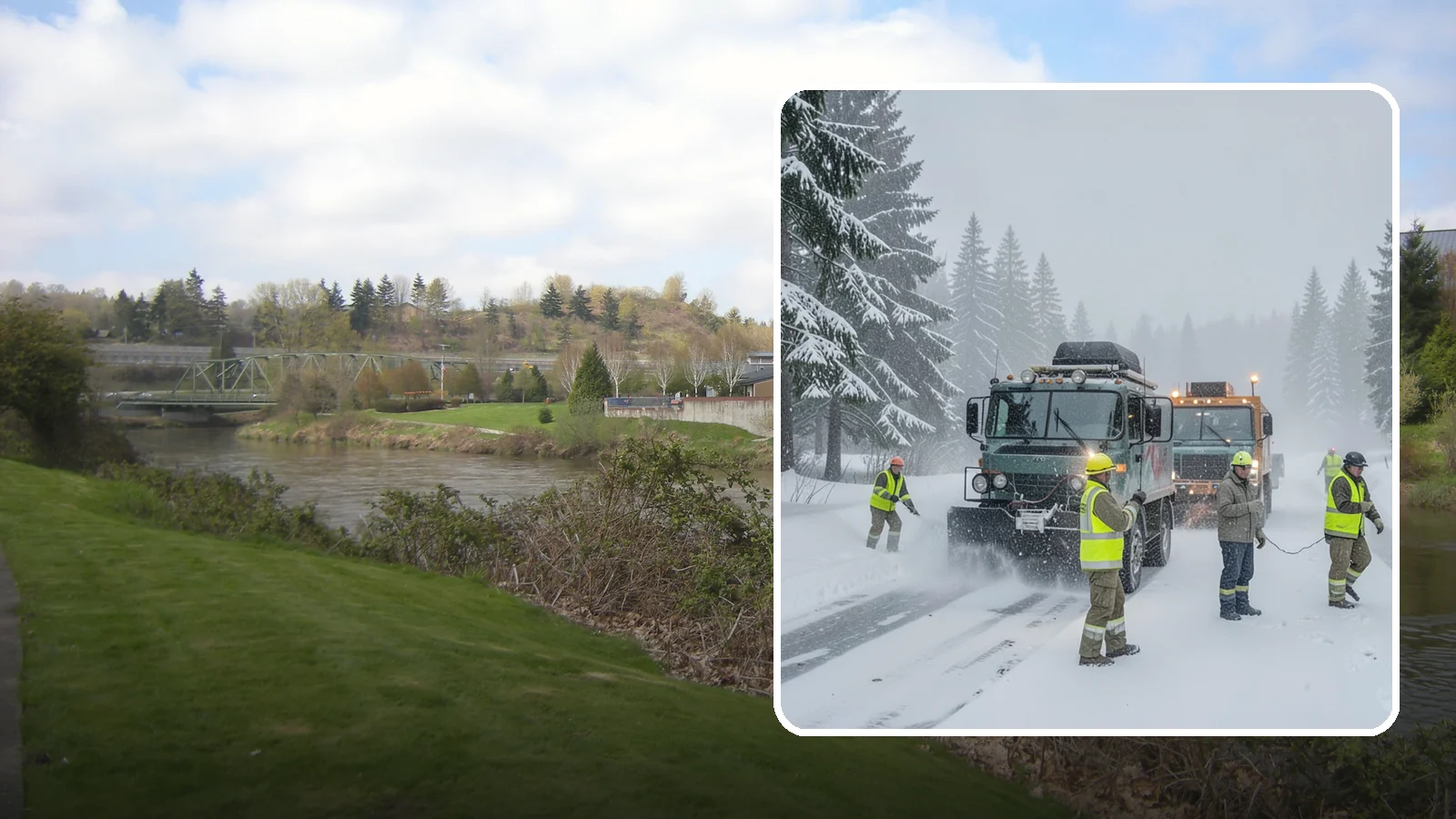 Emergency Snow Response in Tukwila, King County, WA - Our emergency snow response gets a crew to your property fast when an unexpected snowfall catches Western Washington off guard.