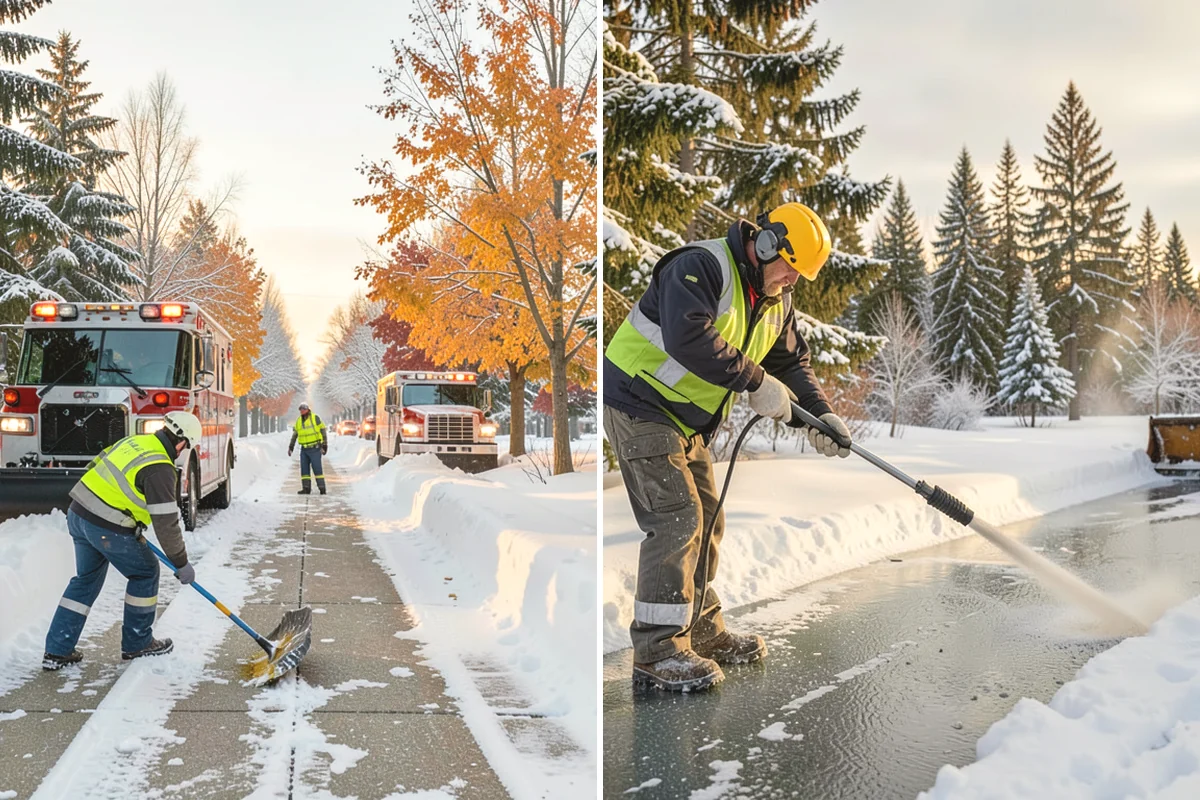Emergency Snow Response in Tukwila, King County, WA - Take your call and confirm location and priority areas