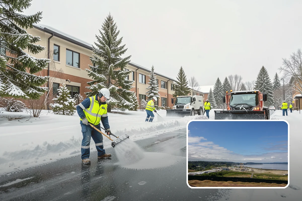 Emergency Snow Response in University Place, Pierce County, WA - Rapid dispatch to urgent situations