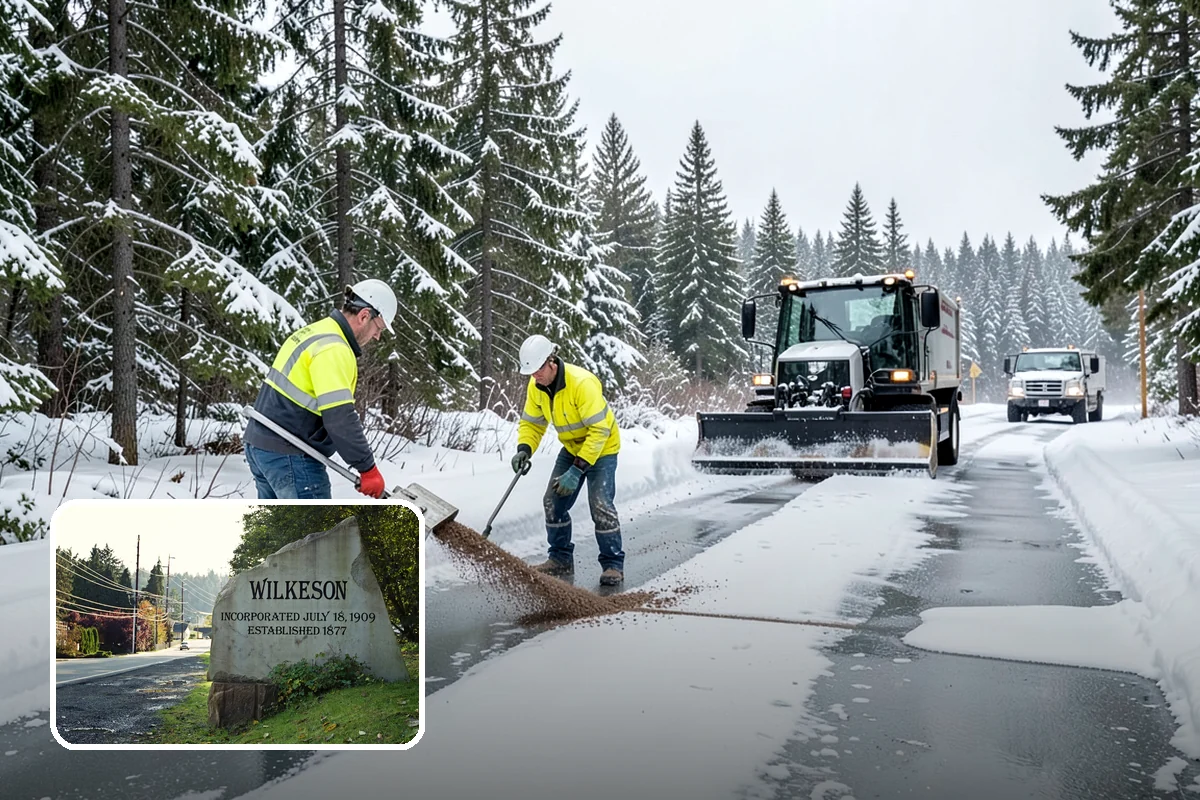 Emergency Snow Response in Wilkeson, Pierce County, WA - Rapid dispatch to urgent situations