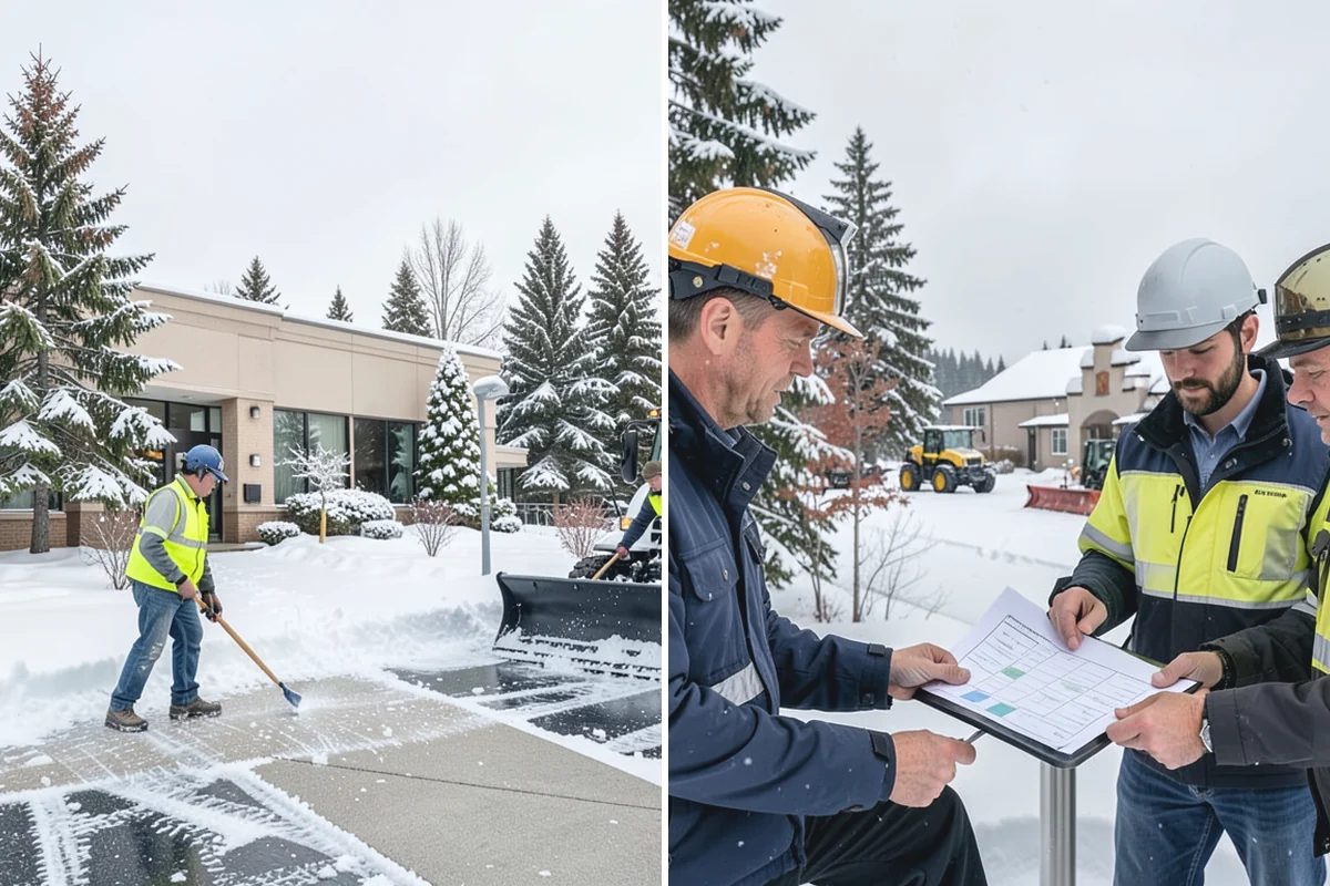 Emergency Snow Response in Wilkeson, Pierce County, WA - Take your call and confirm location and priority areas