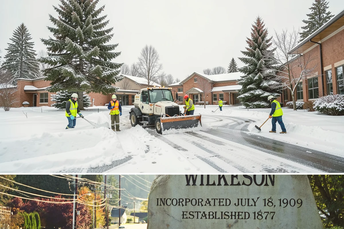 Emergency Snow Response in Wilkeson, Pierce County, WA - Emergency calls spike during sudden lowland snow events, most often between December and February.