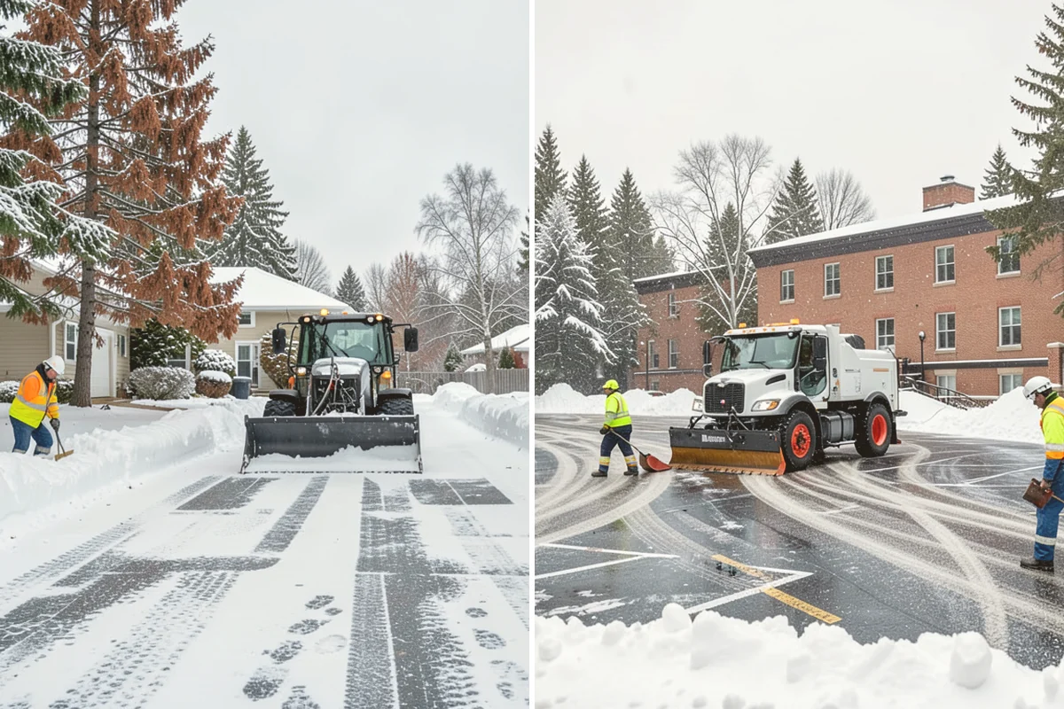 Emergency Walkway Clearing in Algona, King County, WA - Take the call and confirm the priority route
