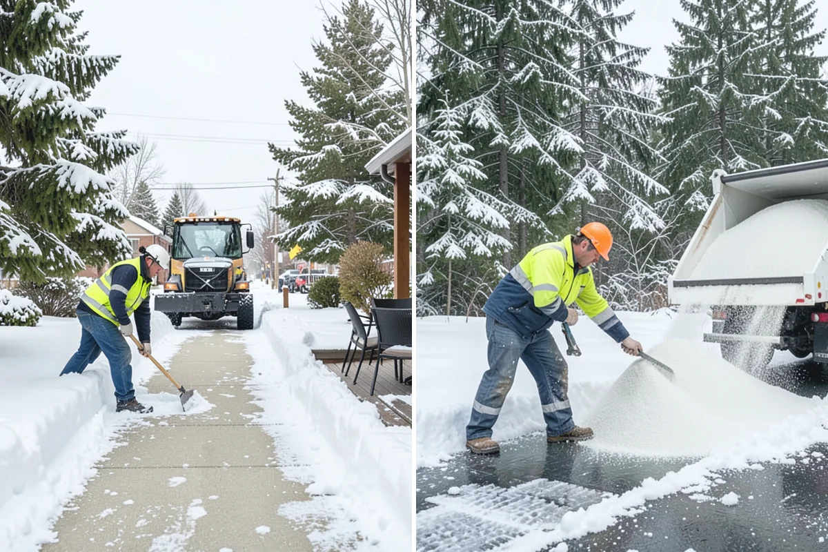 Emergency Walkway Clearing in Auburn, King County, WA - Take the call and confirm the priority route