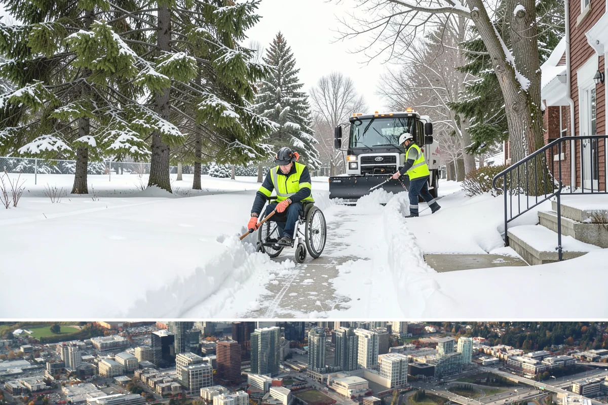 Emergency Walkway Clearing in Bellevue, King County, WA - Emergency walkway clearing is available whenever fast-moving Puget Sound storms create sudden hazards that cannot wait for a...