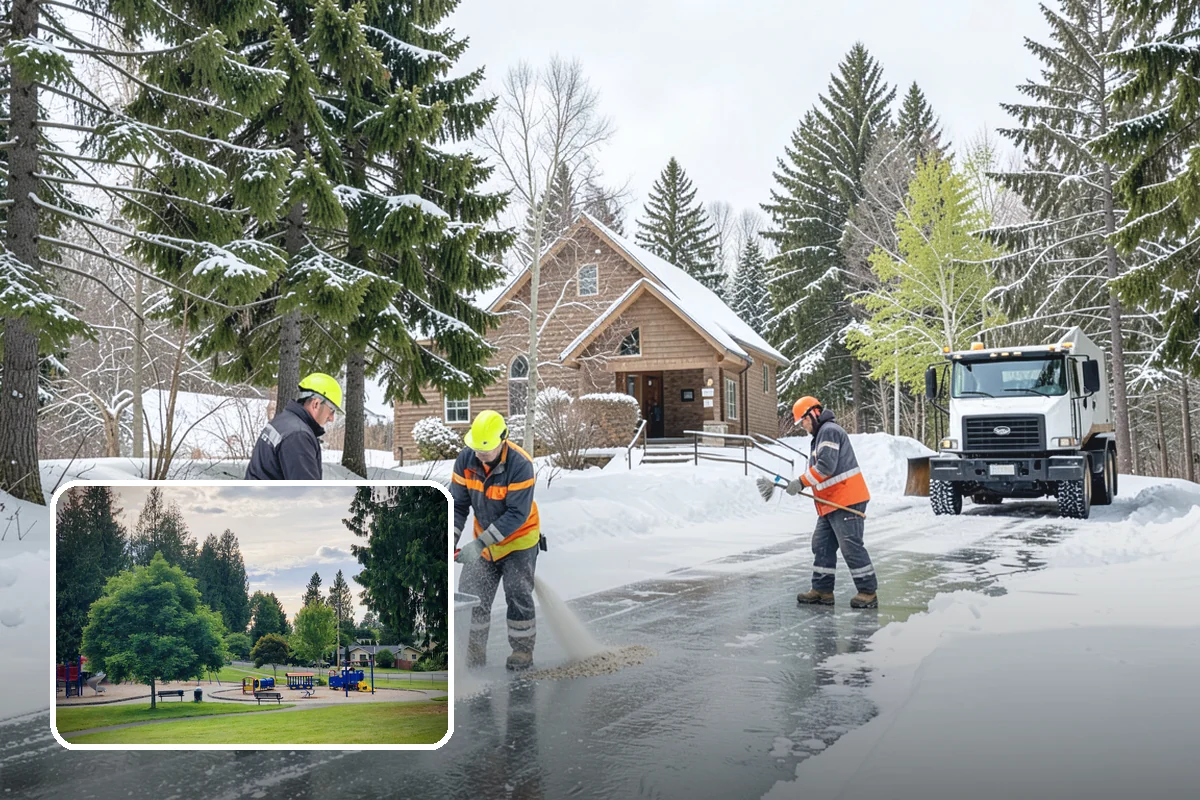 Emergency Walkway Clearing in Bonney Lake, Pierce County, WA - Provides fast response when you cannot wait for a routine visit