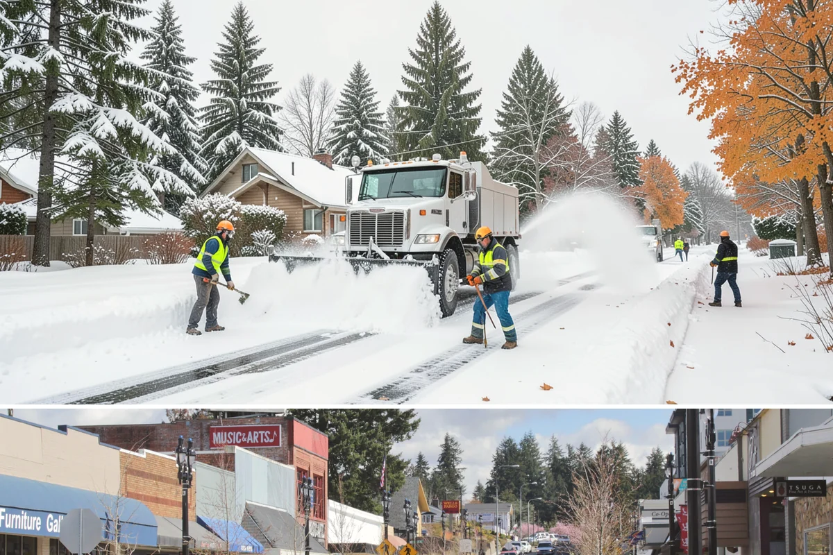 Emergency Walkway Clearing in Bothell, King County, WA - Emergency walkway clearing is available whenever fast-moving Puget Sound storms create sudden hazards that cannot wait for a...
