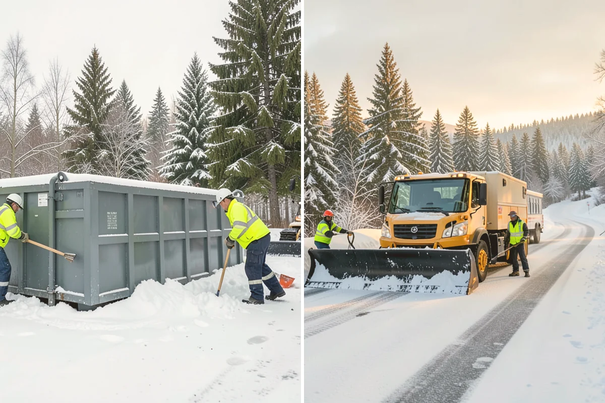 Emergency Walkway Clearing in Brier, Snohomish County, WA - Take the call and confirm the priority route