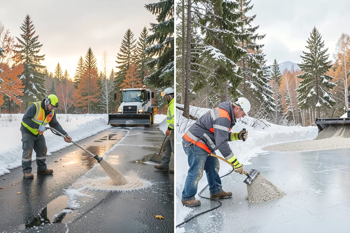 Emergency Walkway Clearing in Burlington, Skagit County, WA - Take the call and confirm the priority route