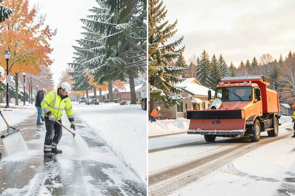 Emergency Walkway Clearing in Carnation, King County, WA - Take the call and confirm the priority route