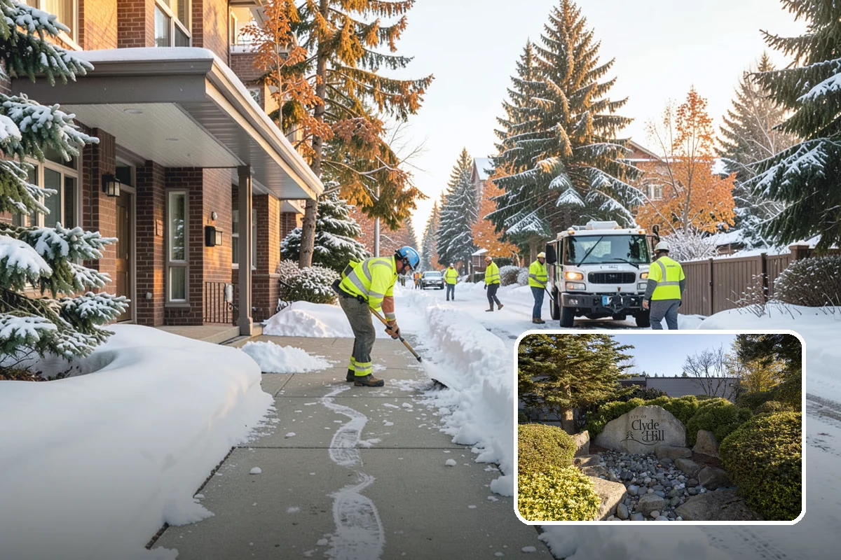 Emergency Walkway Clearing in Clyde Hill, King County, WA - Provides fast response when you cannot wait for a routine visit