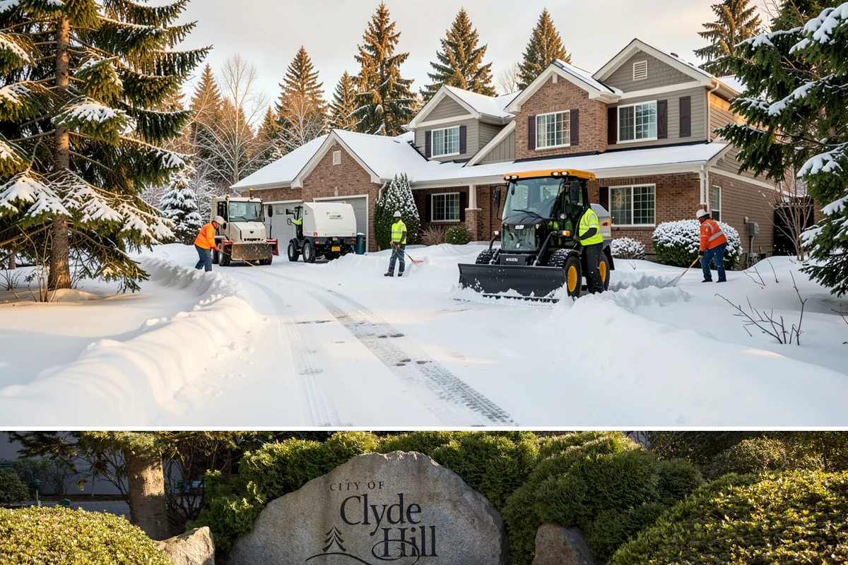 Emergency Walkway Clearing in Clyde Hill, King County, WA - Emergency walkway clearing is available whenever fast-moving Puget Sound storms create sudden hazards that cannot wait for a...