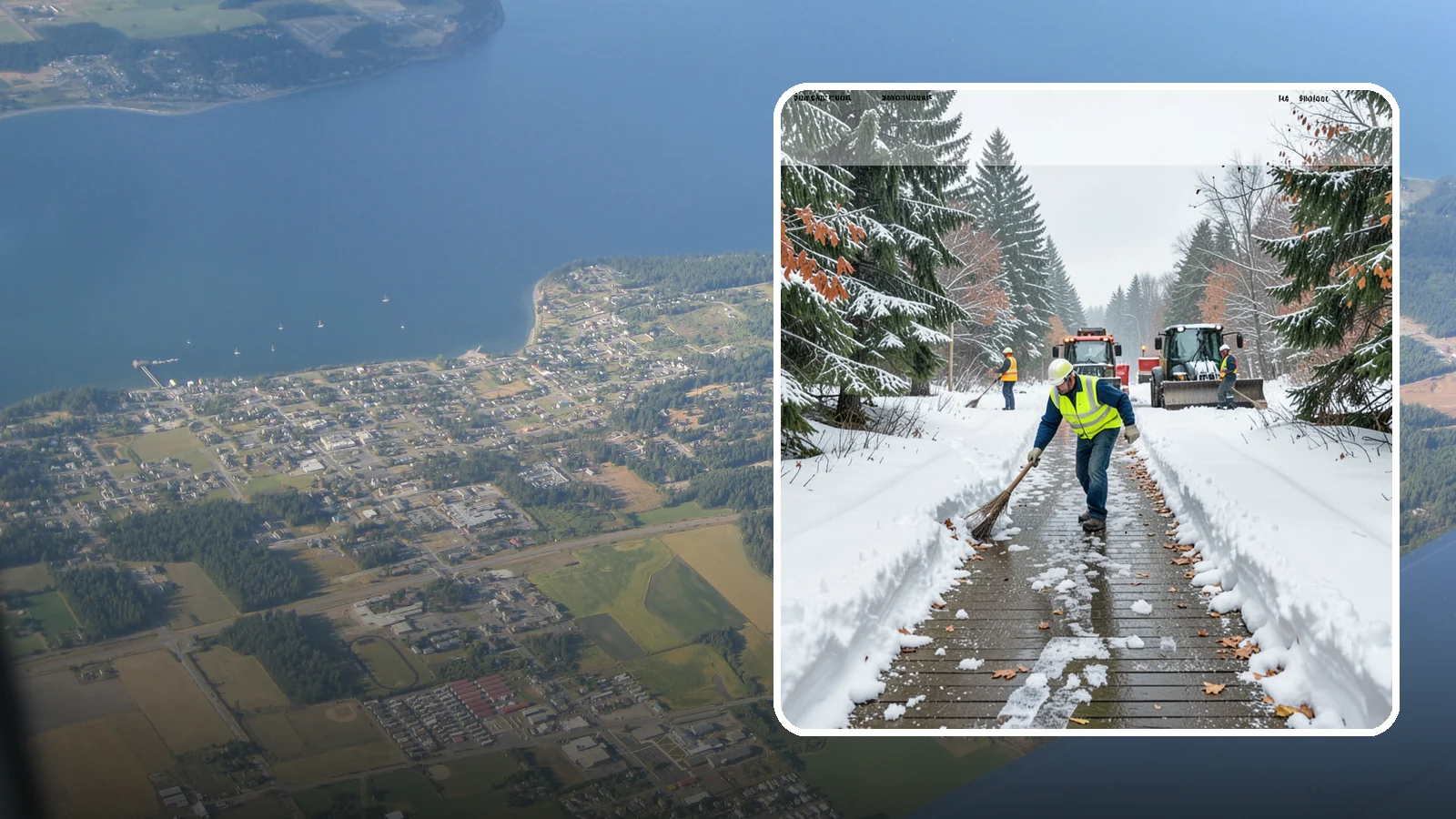 Emergency Walkway Clearing in Coupeville, Island County, WA - We respond on short notice to clear walkways when a sudden storm or urgent need makes safe passage critical.