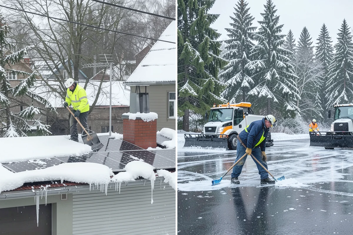 Emergency Walkway Clearing in Coupeville, Island County, WA - Take the call and confirm the priority route