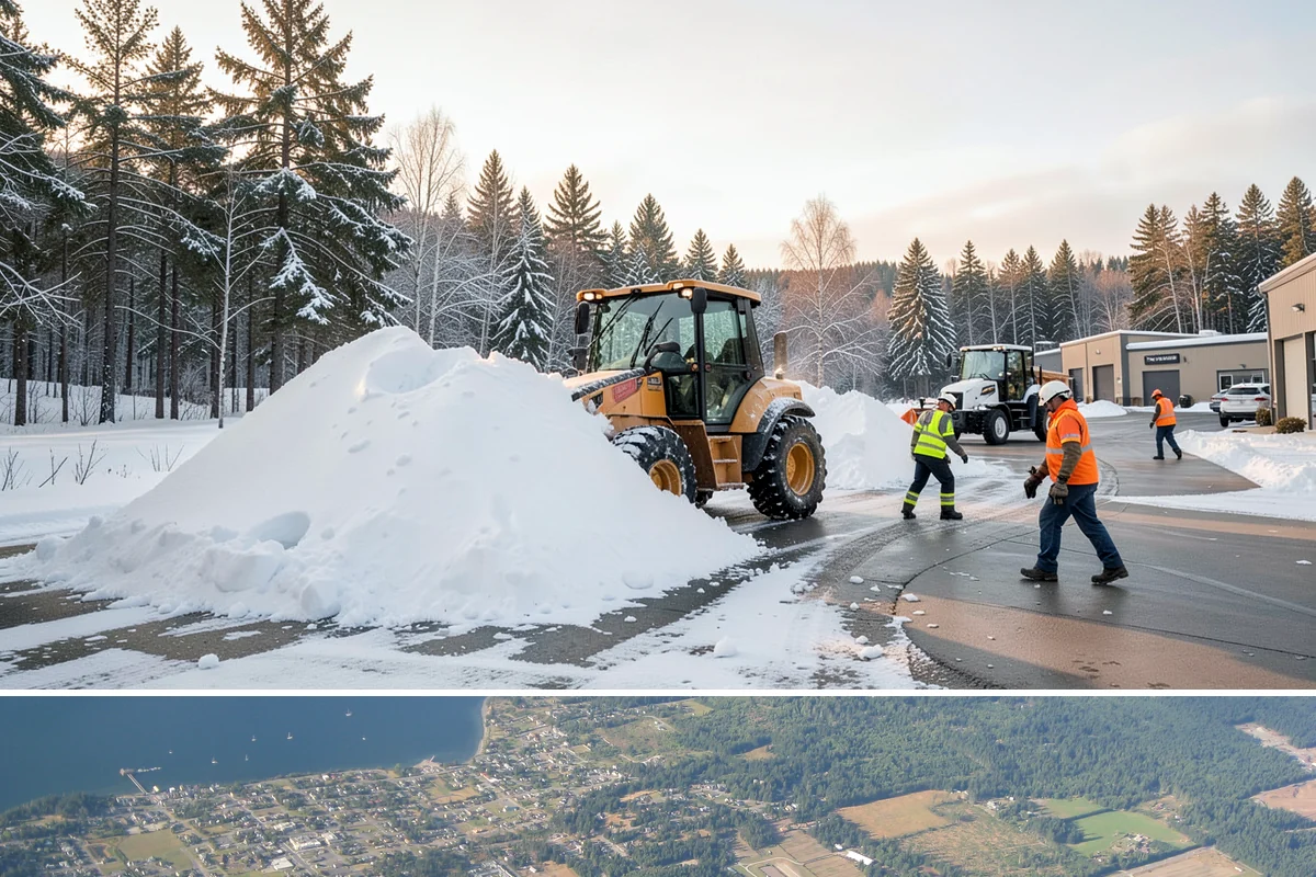 Emergency Walkway Clearing in Coupeville, Island County, WA - Emergency walkway clearing is available whenever fast-moving Puget Sound storms create sudden hazards that cannot wait for a...