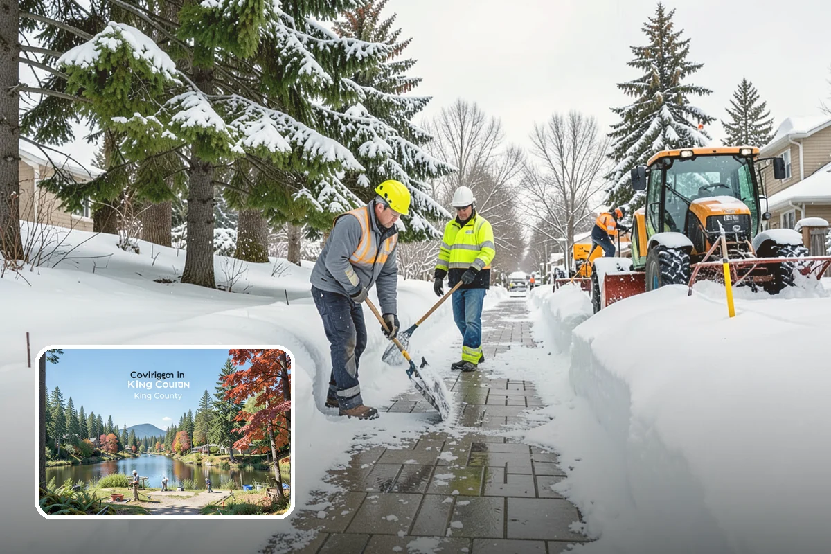 Emergency Walkway Clearing in Covington, King County, WA - Provides fast response when you cannot wait for a routine visit
