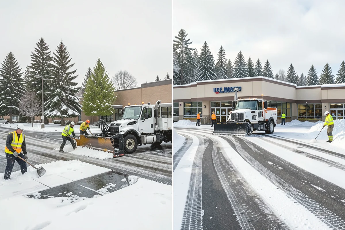 Emergency Walkway Clearing in Covington, King County, WA - Take the call and confirm the priority route
