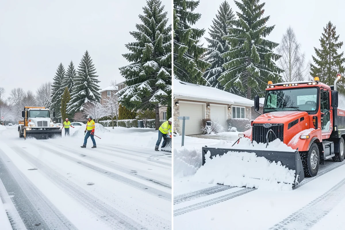 Emergency Walkway Clearing in Darrington, Snohomish County, WA - Take the call and confirm the priority route