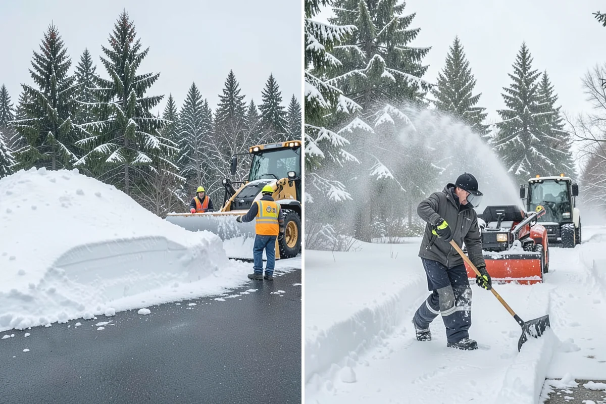 Emergency Walkway Clearing in Des Moines, King County, WA - Take the call and confirm the priority route