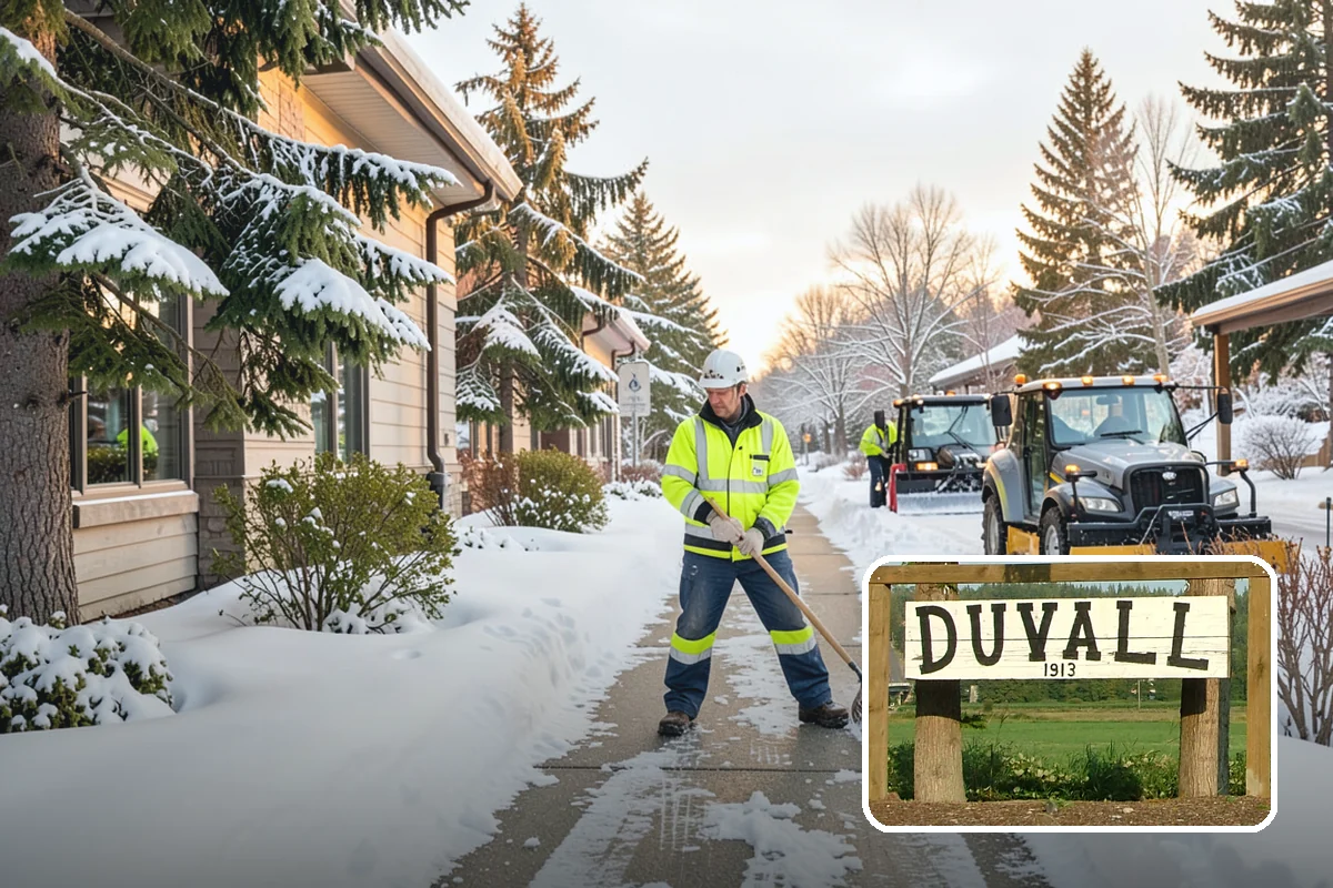 Emergency Walkway Clearing in Duvall, King County, WA - Provides fast response when you cannot wait for a routine visit