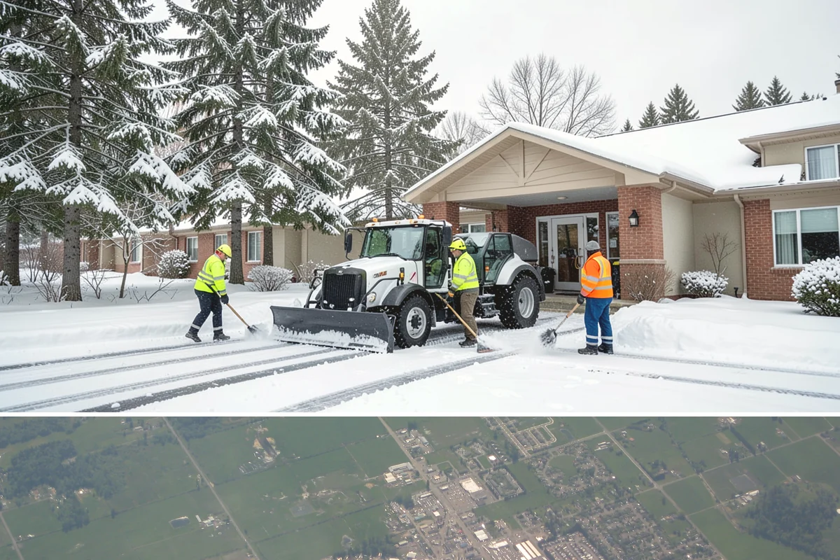 Emergency Walkway Clearing in Enumclaw, King County, WA - Emergency walkway clearing is available whenever fast-moving Puget Sound storms create sudden hazards that cannot wait for a...