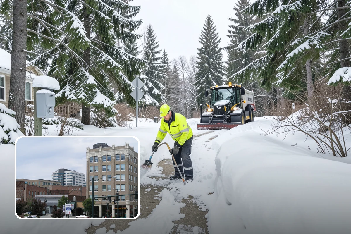 Emergency Walkway Clearing in Everett, Snohomish County, WA - Provides fast response when you cannot wait for a routine visit
