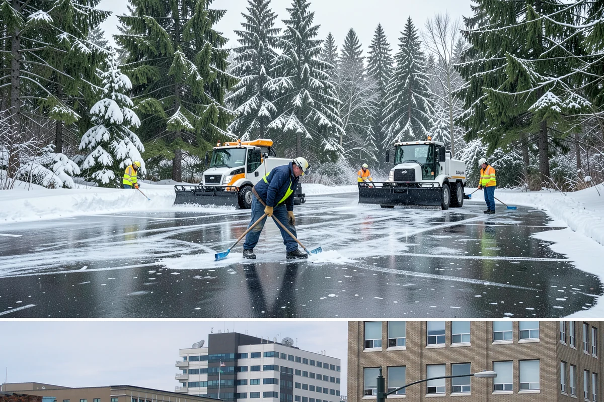 Emergency Walkway Clearing in Everett, Snohomish County, WA - Emergency walkway clearing is available whenever fast-moving Puget Sound storms create sudden hazards that cannot wait for a...