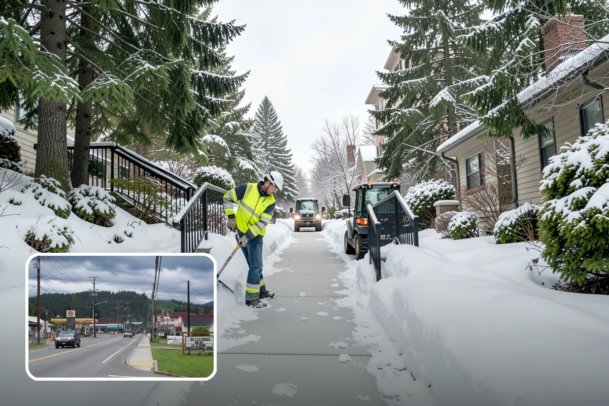 Emergency Walkway Clearing in Granite Falls, Snohomish County, WA - Provides fast response when you cannot wait for a routine visit