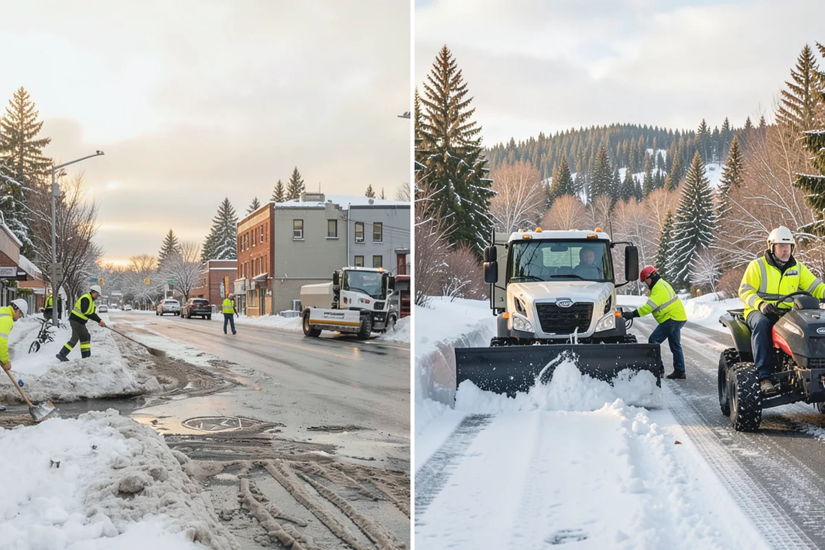Emergency Walkway Clearing in Granite Falls, Snohomish County, WA - Take the call and confirm the priority route