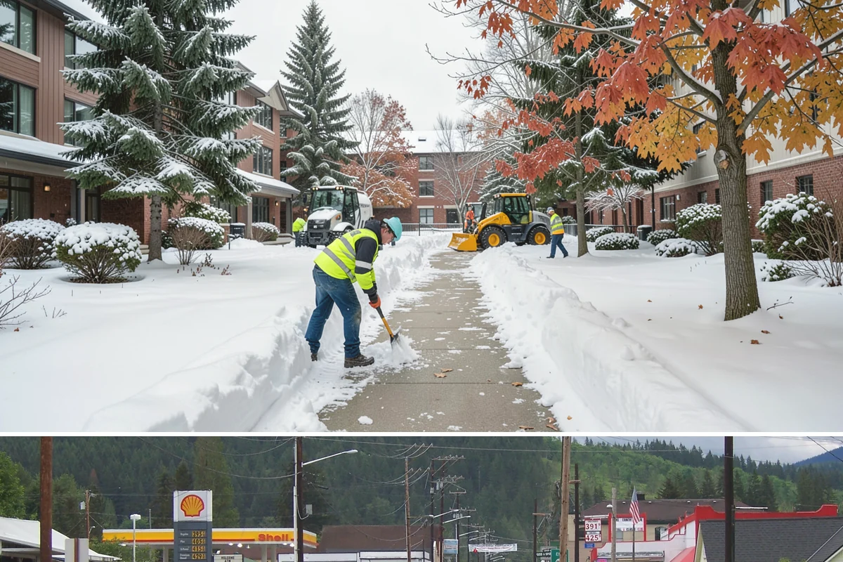 Emergency Walkway Clearing in Granite Falls, Snohomish County, WA - Emergency walkway clearing is available whenever fast-moving Puget Sound storms create sudden hazards that cannot wait for a...