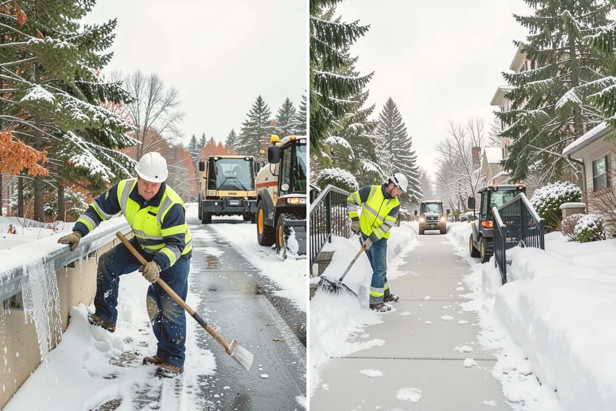 Emergency Walkway Clearing in Index, Snohomish County, WA - Take the call and confirm the priority route
